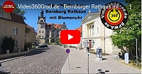 Video360Grad.de – Bernburger Rathaus mit Blumenuhr im Salzlandkreis