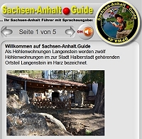 Sachsen-Anhalt.Guide – Höhlenwohnungen Langenstein im Harz