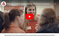 Hochschul Informationstag in Bernburg im Salzlandkreis