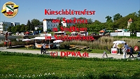 Sachsen-Anhalt.Video – Kirschblütenfest am Stadtsee in Staßfurt im Salzlandkreis in Sachsen-Anhalt.