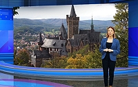 Sachsen-Anhalt.TV – Schloss Wernigerode auf dem Agnesberg im Harz in Sachsen-Anhalt.