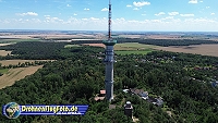 Drohnenflugfoto.de – Fernmeldeturm auf dem Petersberg bei Halle