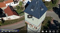 DrohnenflugVideo.de – Wasserturm Groß Börnecke bei Hecklingen im Salzlandkreis in Sachsen-Anhalt.