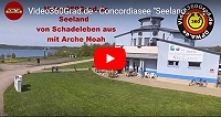 Video360Grad.de – Concordiasee „Seeland“ mit Seeterrasse „Arche Noah“ im Salzlandkreis