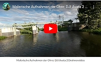 Malerische Aufnahmen der Ohre: DJI Avata 2 Drohnenvideo