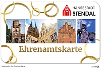 Die Ehrenamtskarte der Hansestadt Stendal