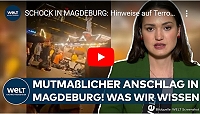 SCHOCK IN MAGDEBURG: Hinweise auf Terrornschlag auf Weihnachtsmarkt! Chaos-Fahrer wohl festgenommen